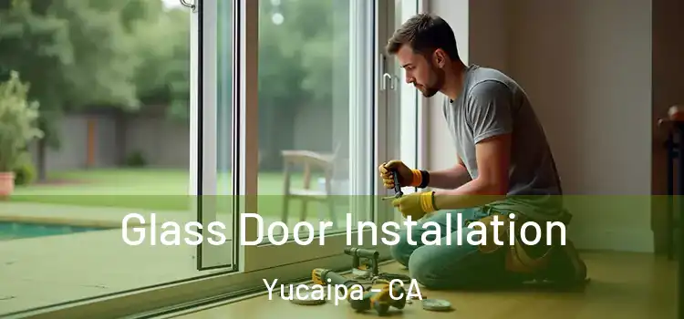 Glass Door Installation Yucaipa - CA
