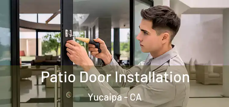 Patio Door Installation Yucaipa - CA